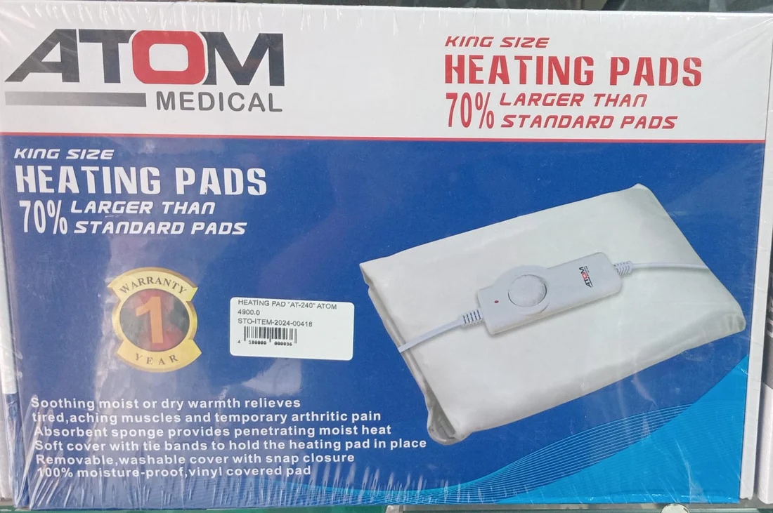 Atom Heating pad king size