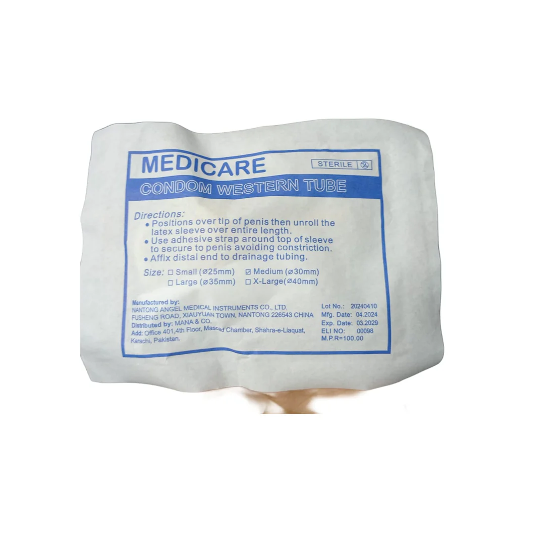 Medicare Condum Western Tube