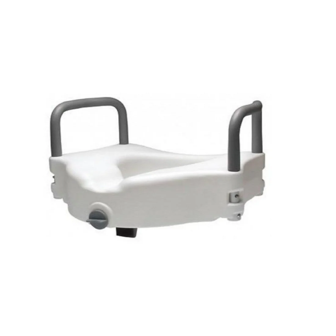 Removable Toilet Commode Raised Extension Seat for Longer Height